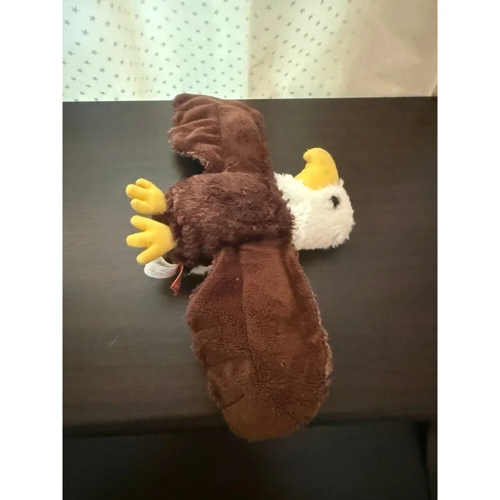 Wild Republic Huggers Wristband Plush Eagle Bird 7